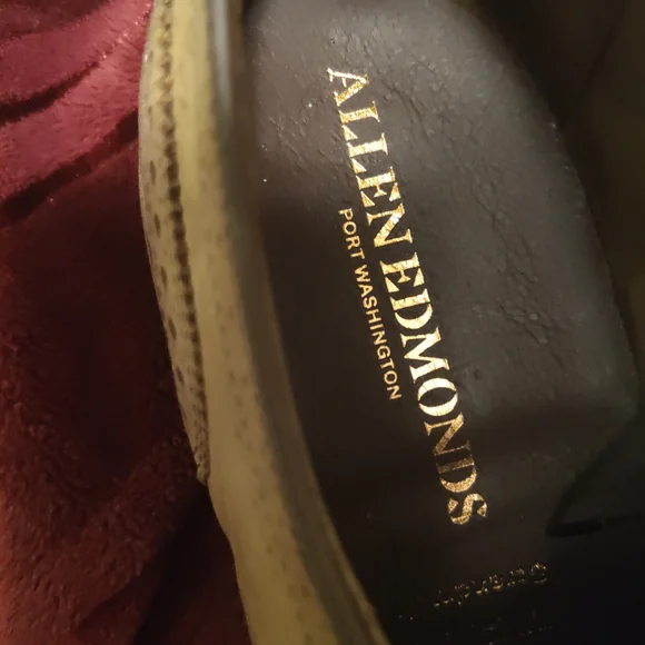 Allen Edmonds Brown Leather Oxfords - Picture 7 of 16